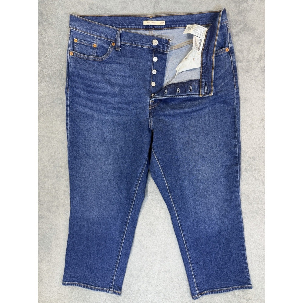 Levi's High-Rise Blue Button-Fly Women's Jeans